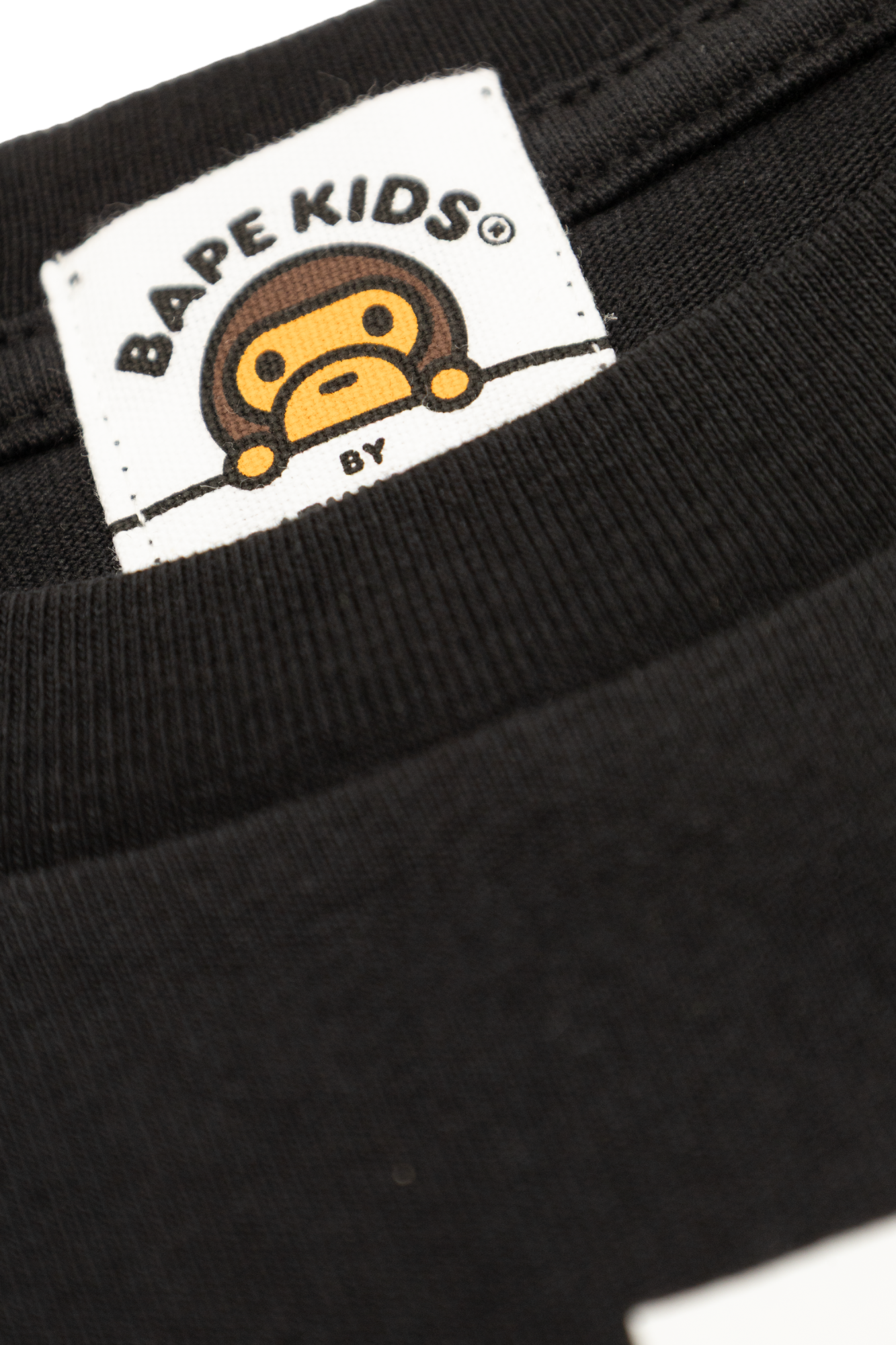 Black T-shirt with logo A BATHING APE® Kids - Vitkac Canada